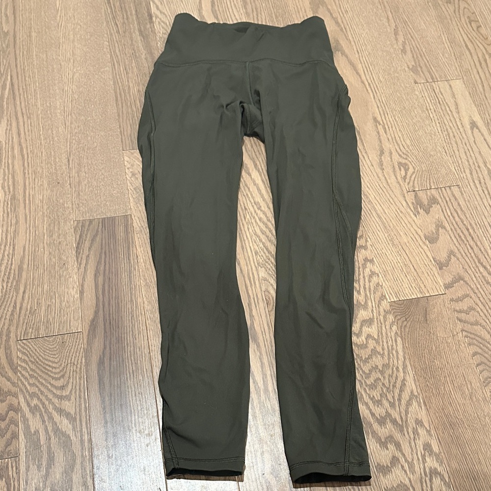 lululemon athletica Olive Green Leggings